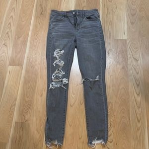 Denim jeans American eagle next level stretch size 4 regular